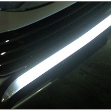 Защитная накладка на передний бампер c Led подсветкой - Тюнинг Hyundai iX35.