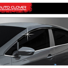 Дефлекторы на боковые окна Auto Clover Smoked на Kia Cerato 3