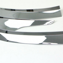 Дефлектор капота Auto Clover Chrome на Hyundai Santa Fe 3 (DM)