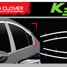 Стайлинг Киа Серато - накладки на боковые окна хромированные - от производителя Auto Clover.