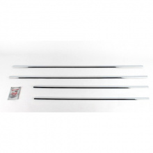 Стайлинг Хендай Соната 5 - накладки на боковые окна хромированные - производитель Kyund Dondg.