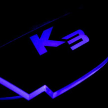 Тюнинг салона Киа Церато - светодиодные вставки под дверные ручки в салоне - комплект 4 штуки - от копании Ledist.