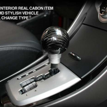 Ручка рычага коробки передач, карбоновая - Тюнинг салона  Hyundai Elantra (Avante) MD от GREENTECH.