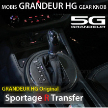 Оригинальная ручка переключения передач КПП, с кнопкой, от 5G Grandeur HG - Тюнинг салона Kia Sportage R, от Mobis.