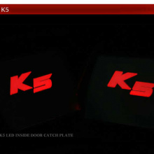 Тюнинг салона Киа Оптима - светодиодные вставки под дверные ручки в салон - комплект 4 штуки - от производителя Sense Light.