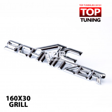 Шильдик алюминиевая для решетки радиатора AC Schnitzer 160x30 mm на BMW