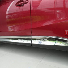 Молдинг дверей хромированный из нержавеющей стали - Стайлинг Mazda CX-5 - Комплект Guardian
