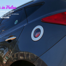 Прозрачный лючок бензобака + крышка заливной горловины бензобака Exos - Стайлинг Hyundai ix35