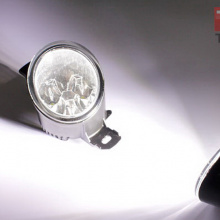 Противотуманные фонари с Epistar LED диодами - замена штатным фонарям - Тюнинг оптики Ниссан Кашкай. 