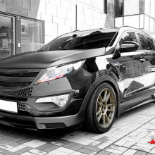 Обвес - комплект JSW на Kia Sportage 3 (III)