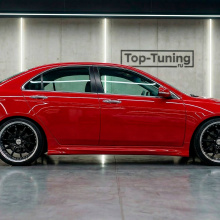 Пороги рестайлинг (стеклопластик) Обвес MGS – Тюнинг Honda Accord 7