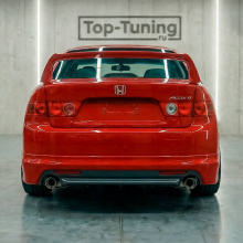Юбка заднего бампера – Обвес MGS для Honda Accord 7 (Рест)