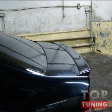 Тюнинг - Лип спойлер на крышку багажника Хонда Сивик 8(рестайлинг)  