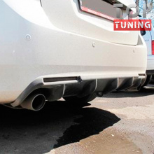 Диффузор заднего бампера на Honda Accord 8