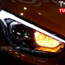 Передние фары Mobis на Hyundai ix35