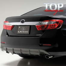 Тюнинг - Диффузор на задний бампер LX Mode на Toyota Camry V50 (7)