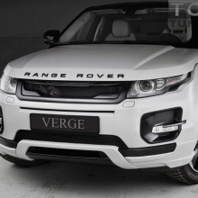 Накладки на передний бампер VERGE на Land Rover Range Rover Evoque