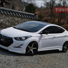 Тюнинг - Обвес Zest на Hyundai Elantra 5 (Avante MD)