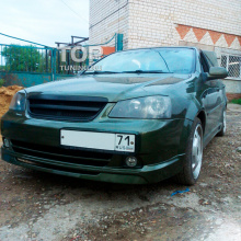 Накладка на передний бампер WTCC на Chevrolet Lacetti