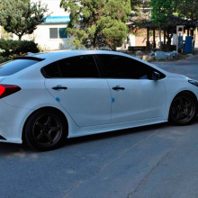 Накладки на пороги Zest illusion на Kia Cerato 3