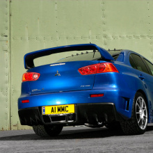 Спойлер крышки багажника Evo Style (Fiber) на Mitsubishi Lancer 10 (X)