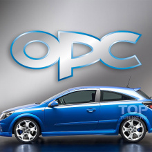 Накладки на пороги  OPC на Opel Astra H GTC