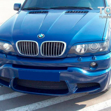 Юбка GT переднего бампера на BMW X5 E53