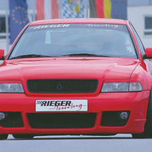 Тюнинг - Бампер Rieger на Audi A4 B5
