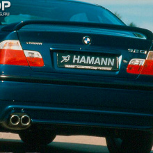 Задний бампер HMN GT-R на BMW 3 E46
