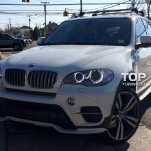 Накладка на передний бампер Performance LCI на BMW X5 E70