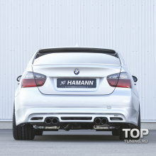 Накладка на задний бампер HMN Competition на BMW 3 E90