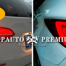 Тюнинг оптики Хендай Санта Фе 3 (ДМ) - Задние фонари Topauto Premium.