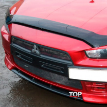 Ноздри в передний бампер R-art (ДОРЕСТАЙЛИНГ) на Mitsubishi Lancer 10 (X)