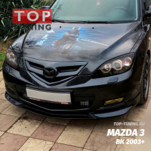 MS накладки на бампер для Mazda 3 BK HB Sport