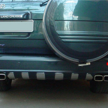 Тюнинг Ленд Крузер 100 - Накладка на задний бампер Red Aleti.