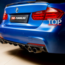 Диффузор для заднего бампера Performance на BMW 3 F30