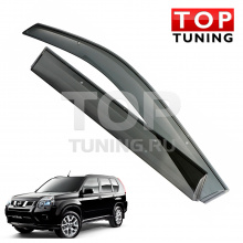 Дефлекторы окон оригинальные тонированные на Nissan X-Trail T31