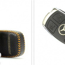 Стильные аксессуары для Mercedes - Кожаный чехол Lucky.