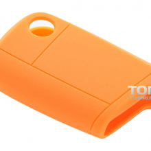 Компания Top-Tuning представляет силиконовые чехлы для ключей нескольких цветовых гамм: белый, красный, оранжевый, синий и черный