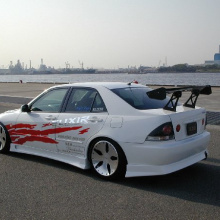 Задняя юбка Elixir на Toyota Altezza is200