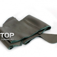 Кожаные оплетки руля, кпп на Audi Q5