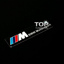 НАКЛЕЙКА ЭМБЛЕМА BMW Motorsport M - Размер 100 X 24 MM