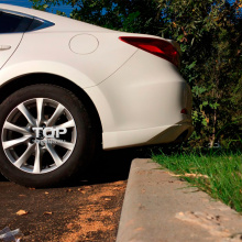 Накладки на задний бампер на Mazda 6 GJ