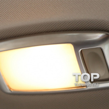 6175 Накладки на боковые плафоны света TECH Design на Nissan X-Trail T32