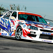 Аэродинамический обвес Uras на Nissan Skyline R34