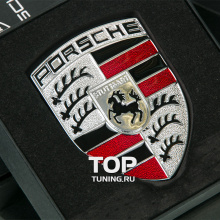 6206 Эмблема 58х77 на Porsche