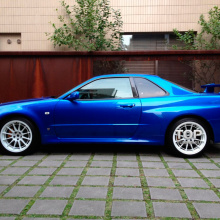 Комплект порогов GTR (Coupe) на Nissan Skyline R34