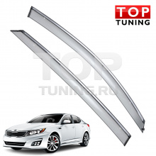 Дефлекторы на окна Well Visors на Kia Optima 3 (K5)