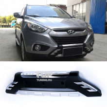 Накладка на передний бампер Type 1 на Hyundai ix35
