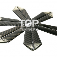 Наклейки (протекторы)  Carbon Style